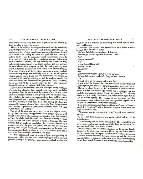 Far from the Madding Crowd