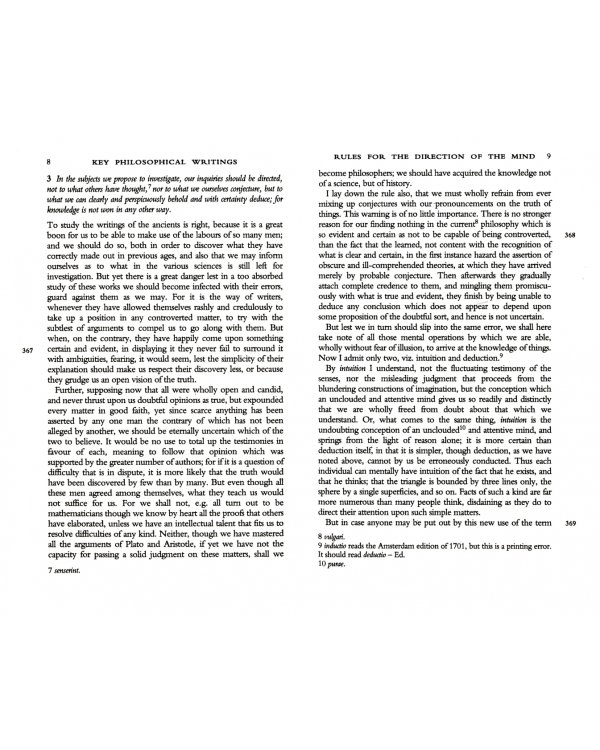 Key Philosophical Writings