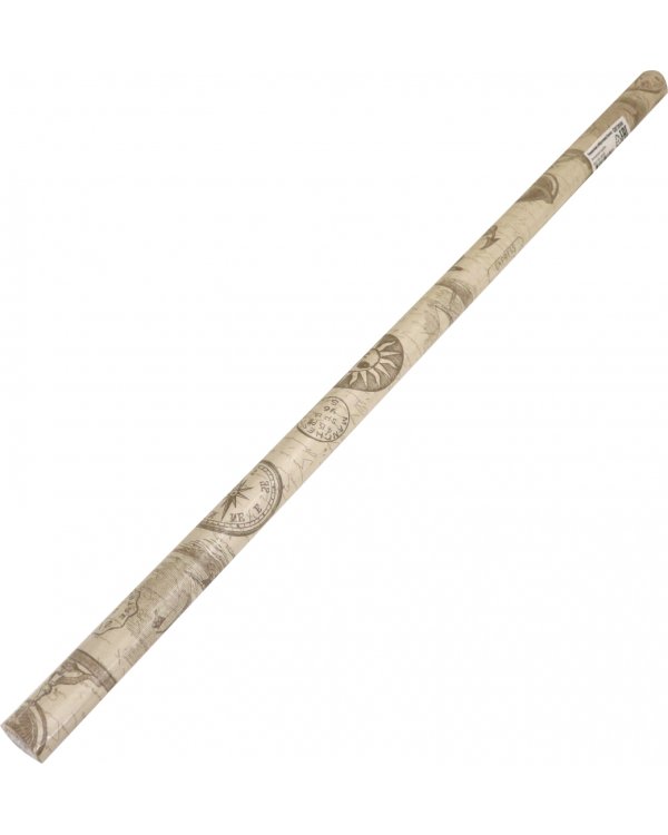 Бумага упаковочная "Винтажный корабль", 70x100 см, 1 лист