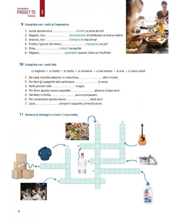 Nuovissimo Progetto italiano 2. Quaderno degli esercizi (+ Audio CD)