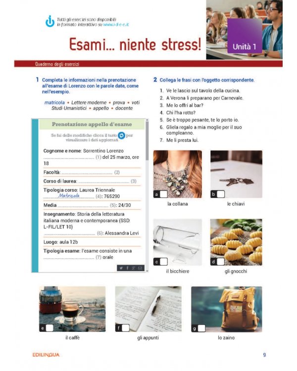 Nuovissimo Progetto italiano 2. Quaderno degli esercizi (+ Audio CD)