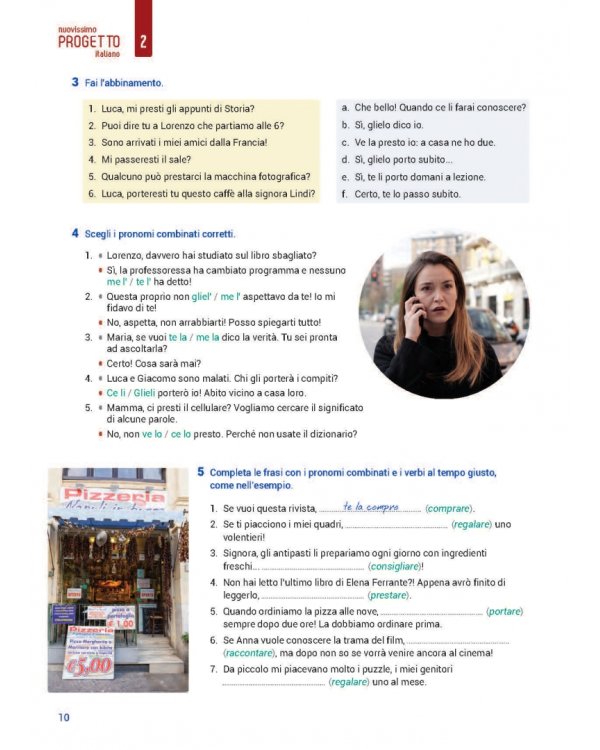 Nuovissimo Progetto italiano 2. Quaderno degli esercizi (+ Audio CD)