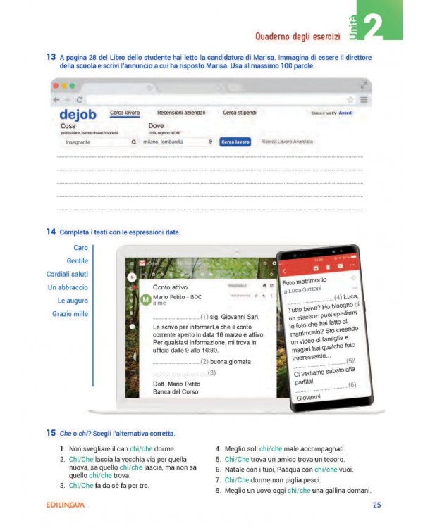 Nuovissimo Progetto italiano 2. Quaderno degli esercizi (+ Audio CD)