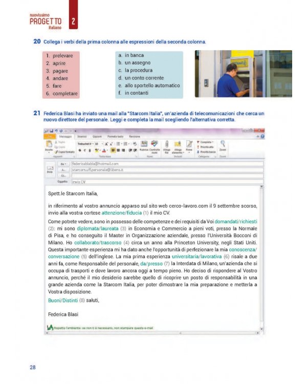 Nuovissimo Progetto italiano 2. Quaderno degli esercizi (+ Audio CD)