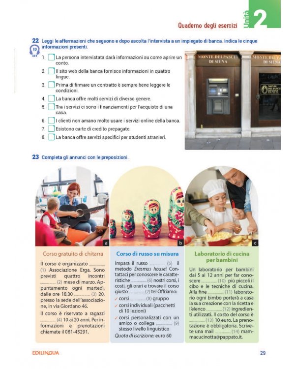 Nuovissimo Progetto italiano 2. Quaderno degli esercizi (+ Audio CD)