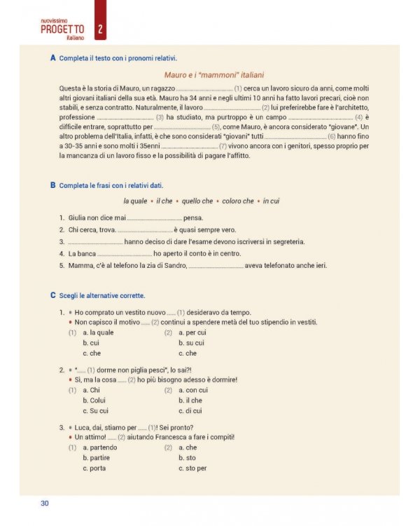Nuovissimo Progetto italiano 2. Quaderno degli esercizi (+ Audio CD)