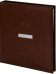 Фотоальбом "Beta" 20л под кожу, коричневый (391180)