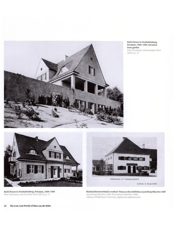 The Lost Last Words of Mies van der Rohe. The Lohan Tapes from 1969