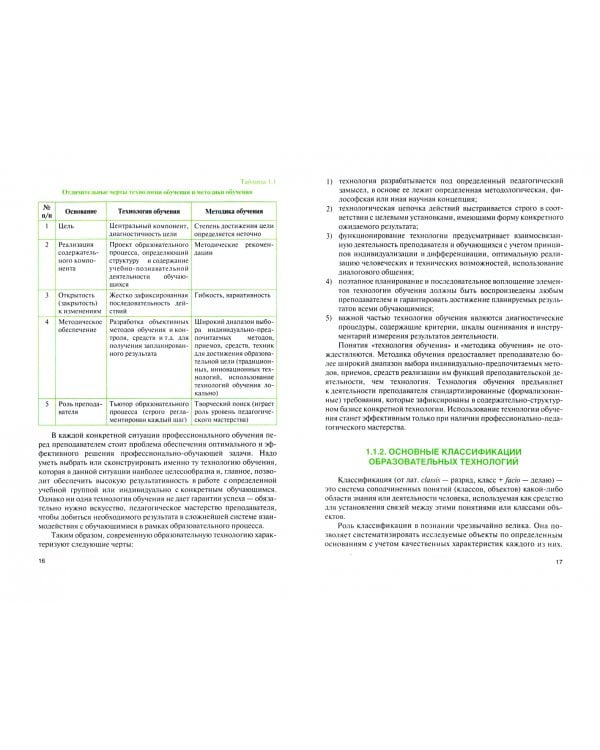 Технологии профессионально ориентированного обучения. Учебное пособие