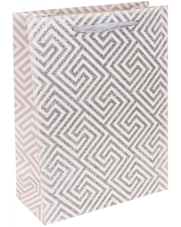 Пакет подарочный "Красивый орнамент", 18х24х8,5 см