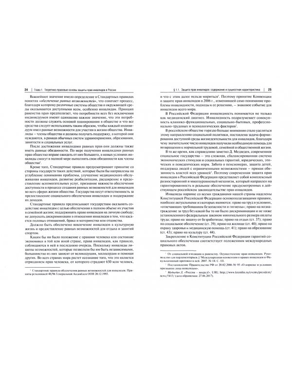 Теоретические и правовые основы деятельности прокуратуры в сфере защиты прав инвалидов. Монография