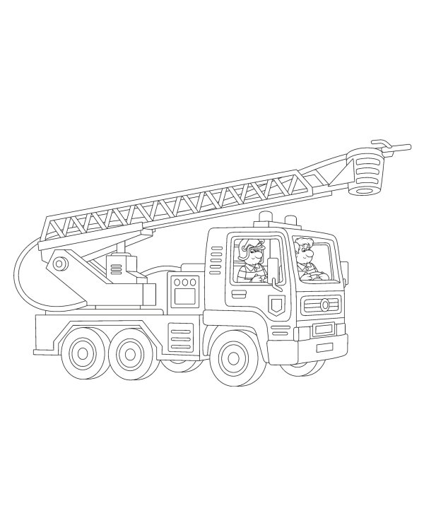 Транспорт. Раскраски для малышей