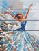 Картины по номерам на дереве "Балерина", 40x50 см