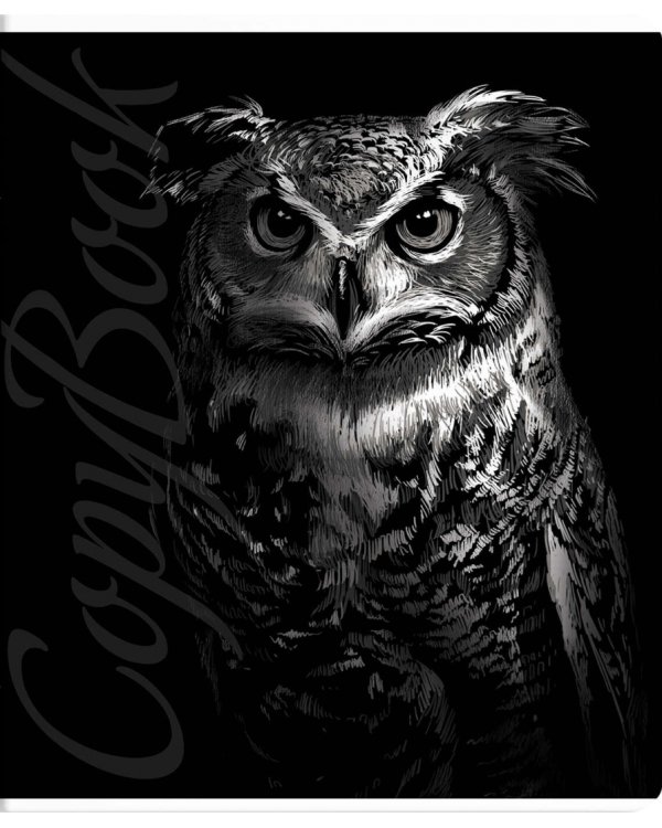 Тетрадь Хищники, 96 листов, клетка