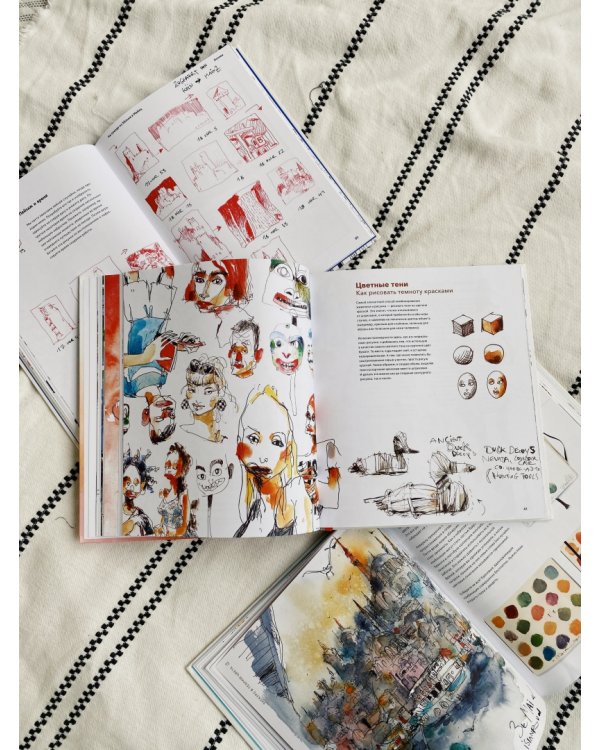 Живопись vs графика. Взгляд крота, лягушачья перспектива и рыба из пятна