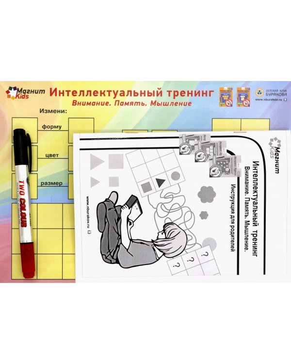 Магнитная игра. Интеллектуальный тренинг