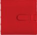 Фотоальбом на 200 фото, под кожу, красный (391193)