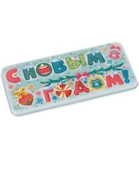 Подарочная коробочка для денег "Новогодние игрушки"