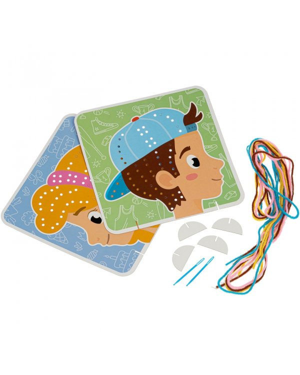 Моя первая вышивка. Портреты