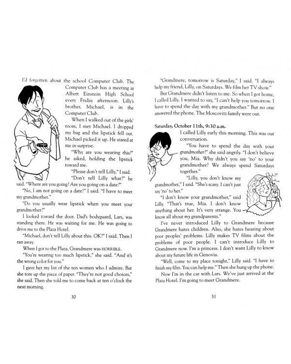 Macmillan Readers Elementary: The Princess Diaries: Book 1