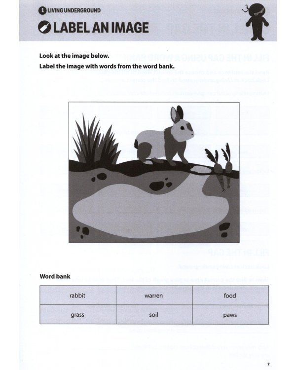 Comprehension Ninja Workbook for Ages 6-7