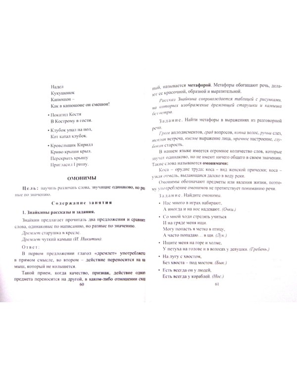 Веселая грамматика. Разработки занятий, задания, игры. ФГОС