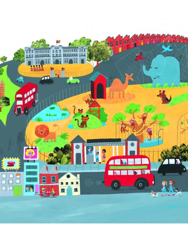 Божья коровка в городе