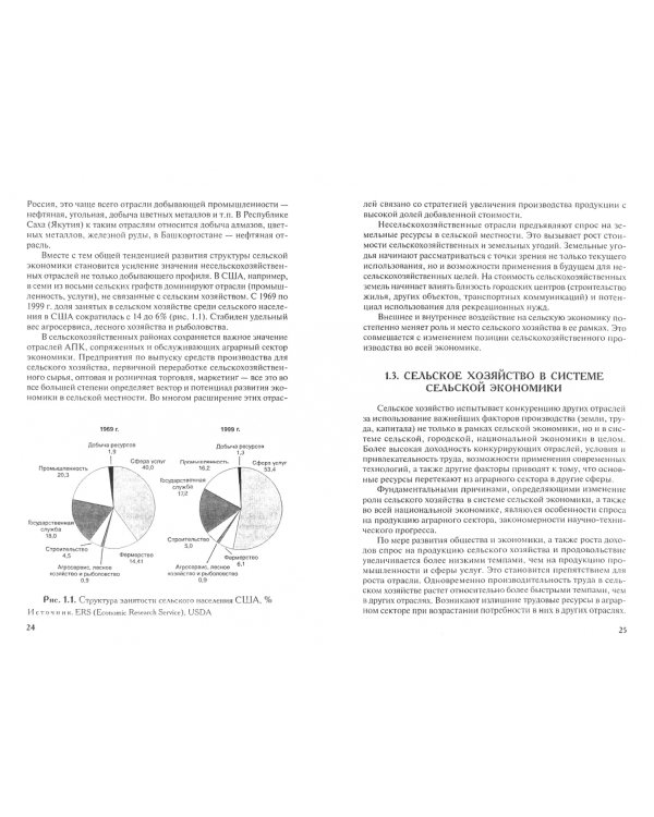 Сельская экономика. Учебник