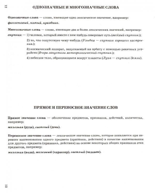 Справочник. Русский язык в таблицах и схемах