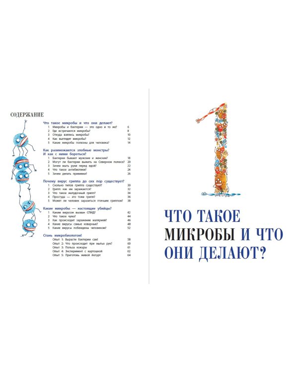 О вредных микробах и полезных бактериях