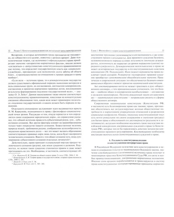 Конституционализация права. Основы теории