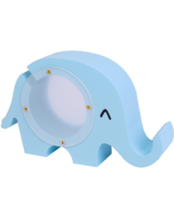 Копилка "Красивый голубой слоник"