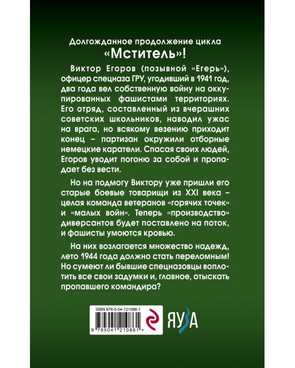 Мститель. Лето надежд