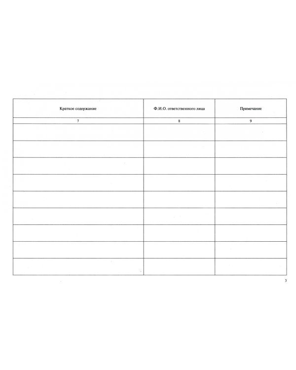 Журнал учета документов