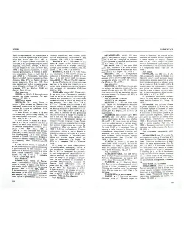 Словарь обиходного русского языка Московской Руси XVI-XVII веков. Выпуск 2. В - Вопь