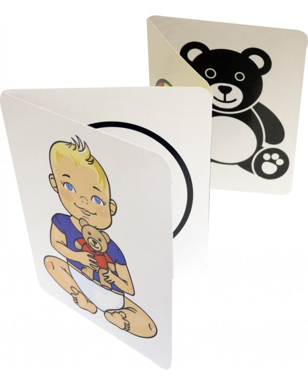 Развиваем зрение с рождения до года