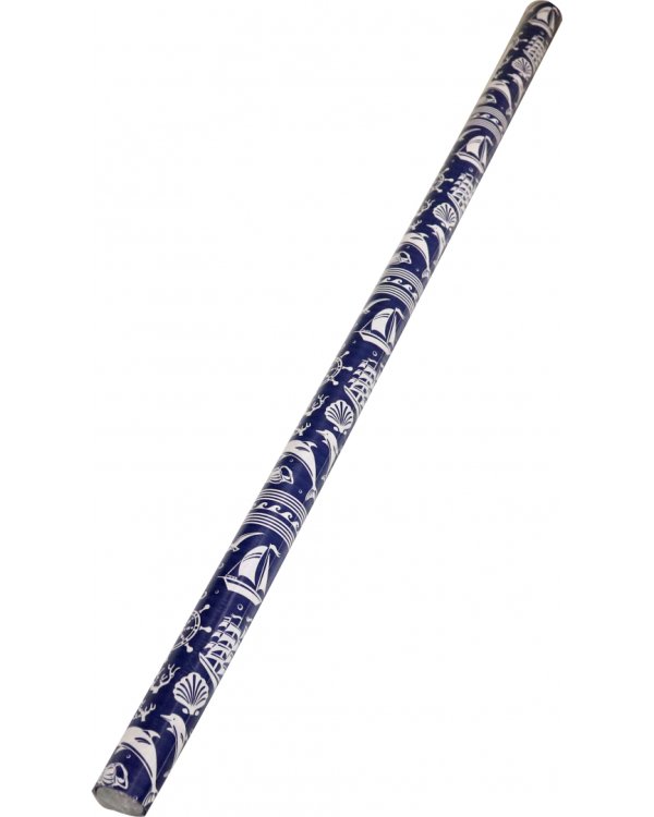 Бумага упаковочная "Морская", 70x100 см, 1 лист