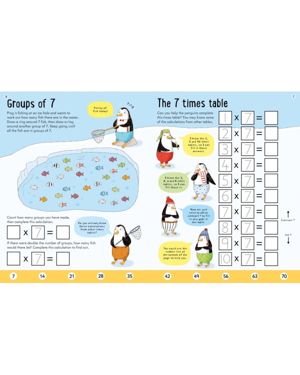 Usborne Workbooks: Times Tables 7-8