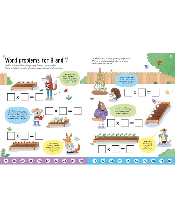 Usborne Workbooks: Times Tables 7-8