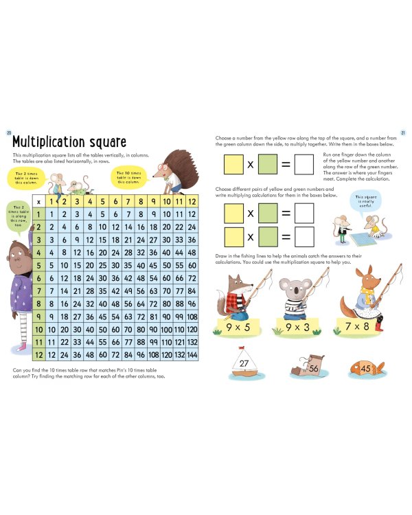 Usborne Workbooks: Times Tables 7-8