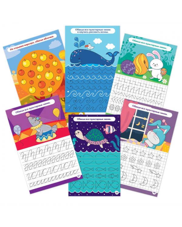 Игра развивающая Пиши-Стирай "Первые прописи"