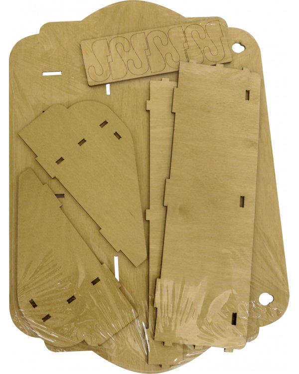 Ключница "Приятного аппетита", орех