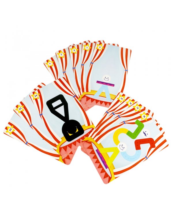 Магнитный конструктор. Мои первые акробаты, 10 деталей