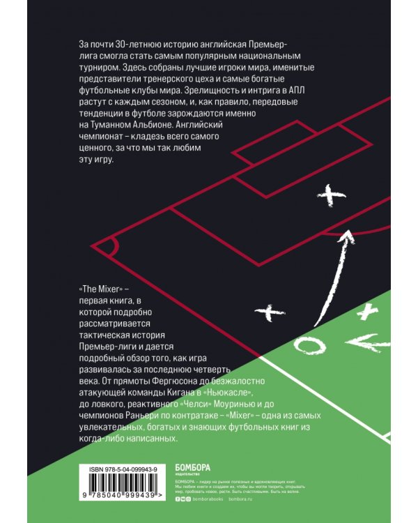 The Mixer. История тактик английской Премьер-лиги от Фергюсона до Гвардиолы