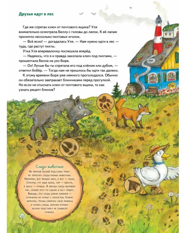 Бобёр Боря-следопыт! Кто прячется в лесу? Книжка подготовишки