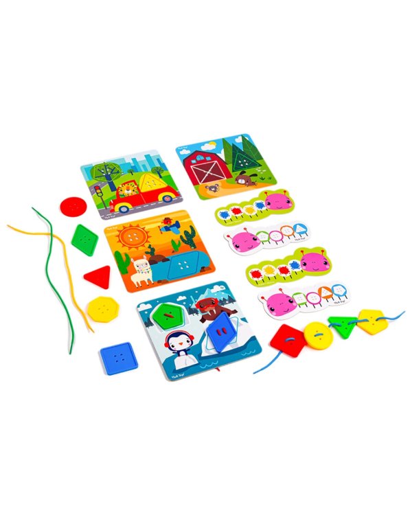 Игра-шнуровка Fisher-Price. Maxi-пуговицы