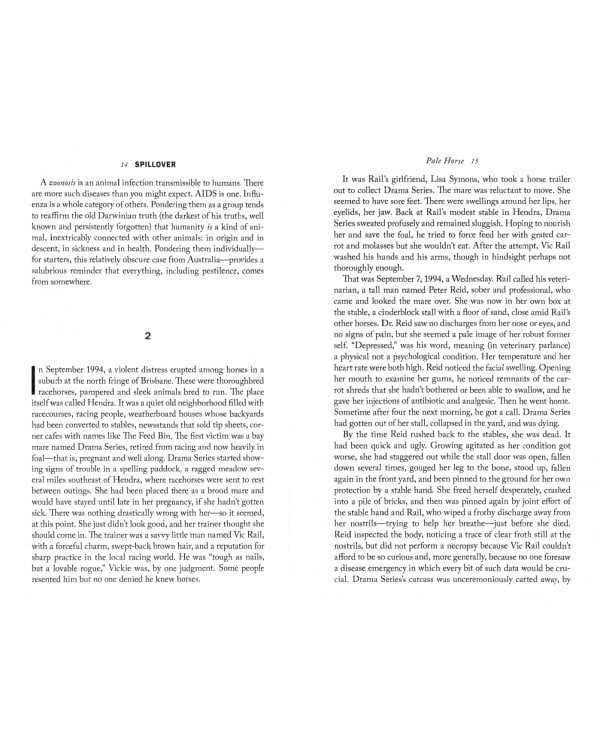 Spillover: The Next Human Pandemic