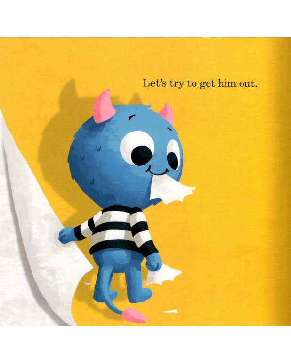 There's a Monster in Your Book. Board book