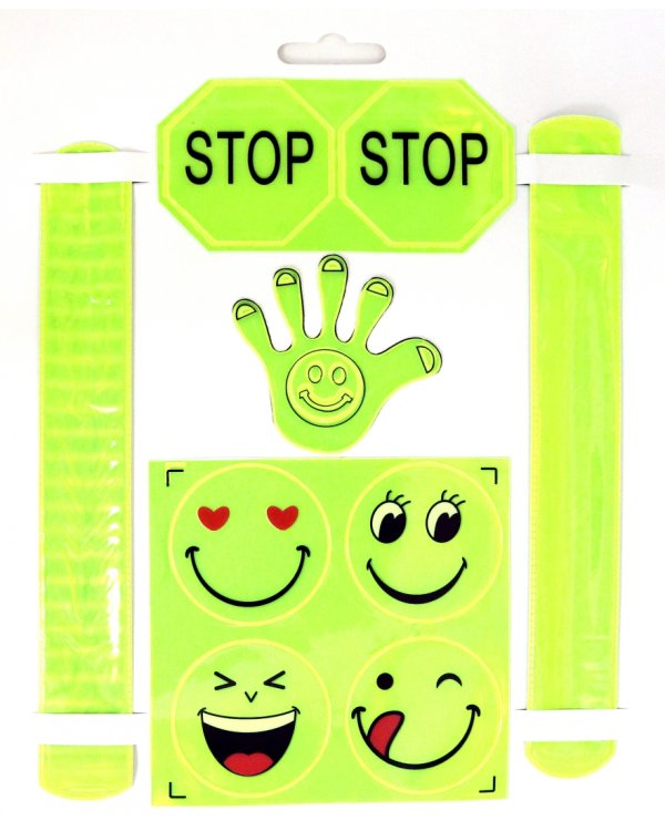 Набор светоотражателей, 9 предметов