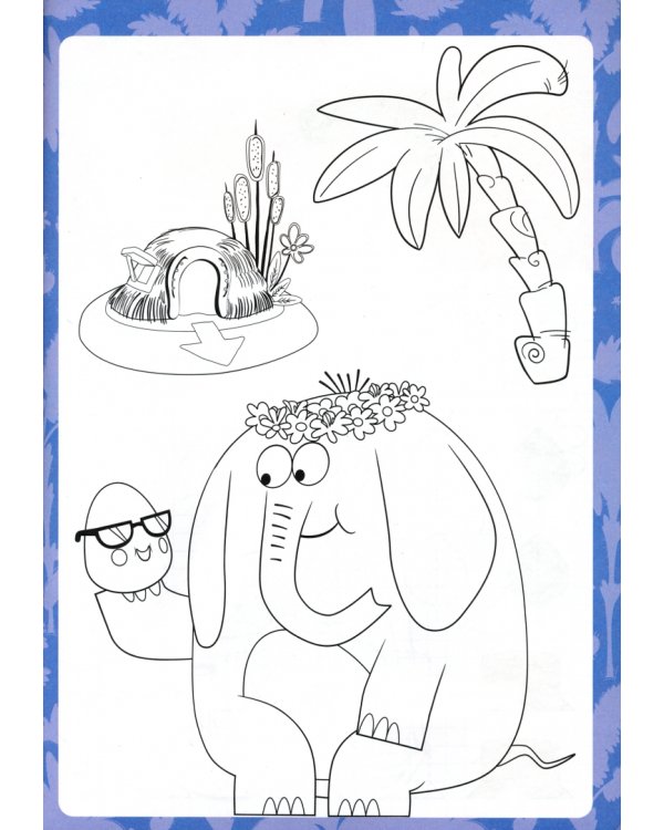 Веселые рисунки.Зебра в клеточку